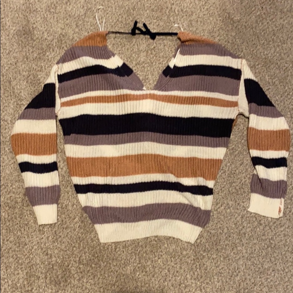 Twist Back Sweater - image 1